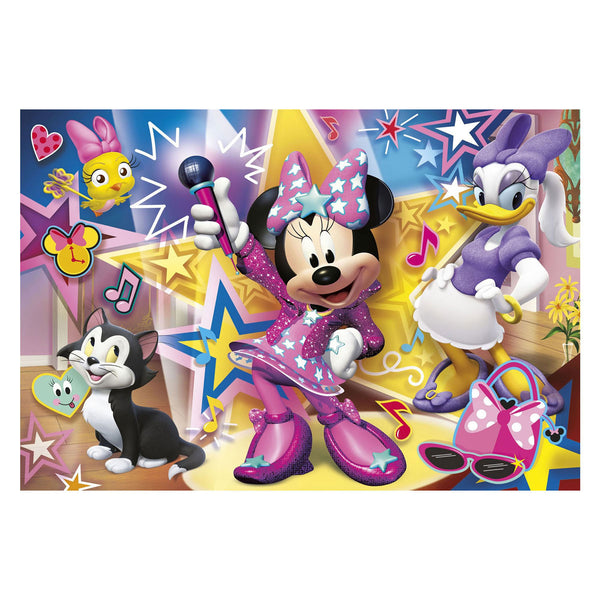 Disney clementoni - puzzel - 60 stukjes - minnie mouse happy helper - puzzel voor kinderen vanaf 4 jaar
