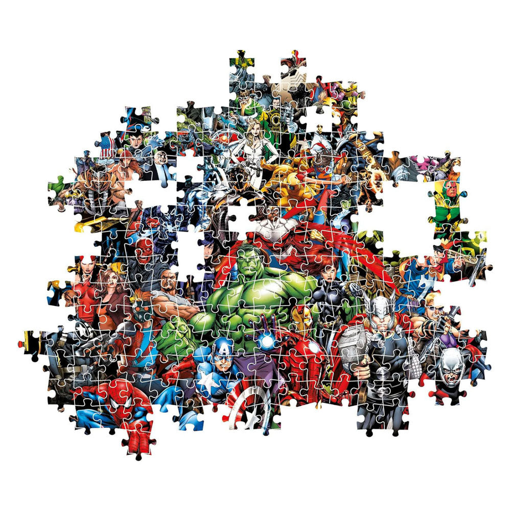 Clementoni onmogelijke legpuzzel marvel - 1000st.