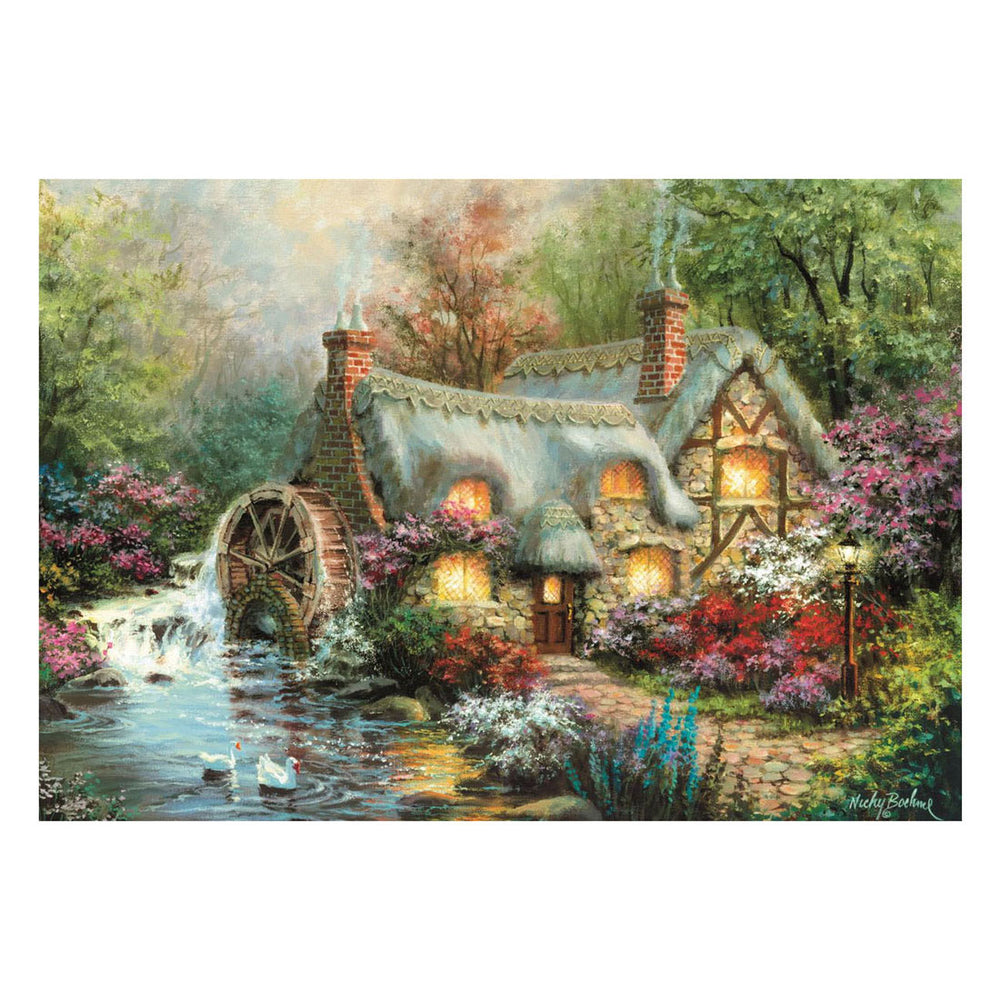 Clementoni legpuzzel country retreat - 1500st.