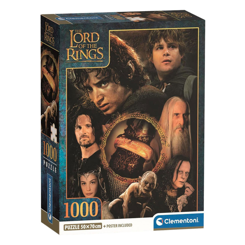 Clementoni legpuzzel the lord of the rings - 1000st.