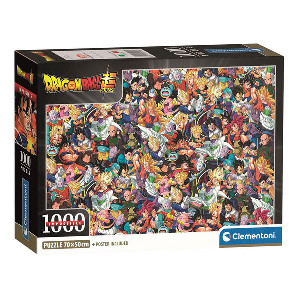 Clementoni onmogelijke legpuzzel dragonball - 1000st.