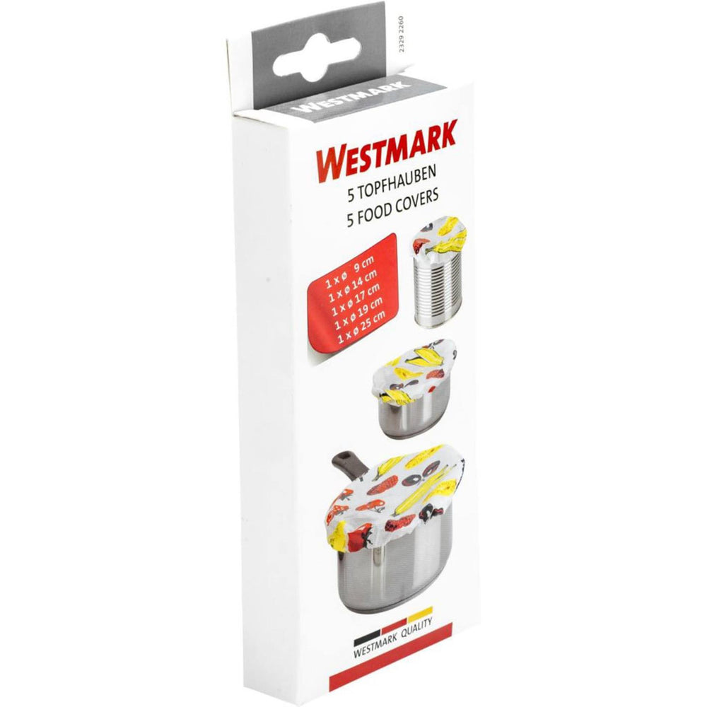 Westmark afdekhoesjes 5 stuks ã˜9 14 17 19 25cm kunststof