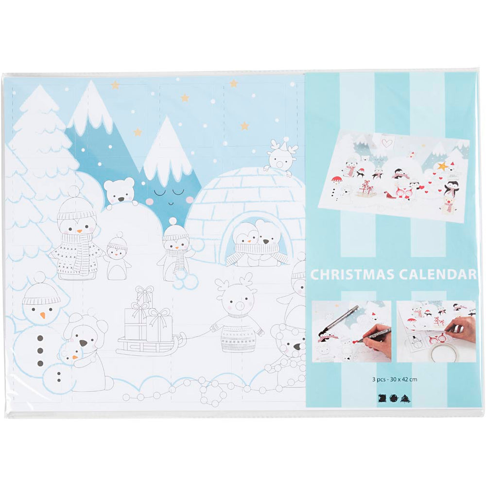 Https: www.cchobby.nl kerstkalender-afm-30x42-cm-30-stuk-1-doos-233110
