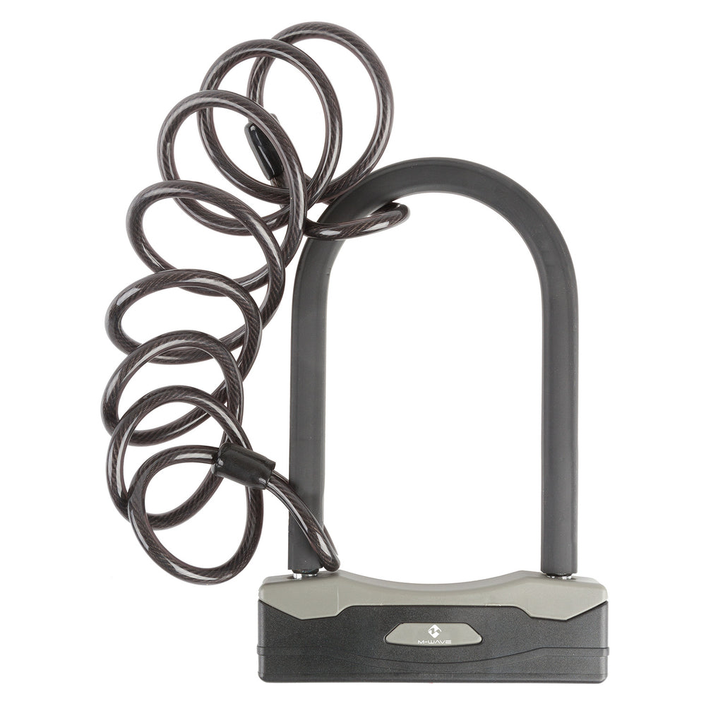 M-wave b 247 sc 8.18 l shackle lock with spiral cable