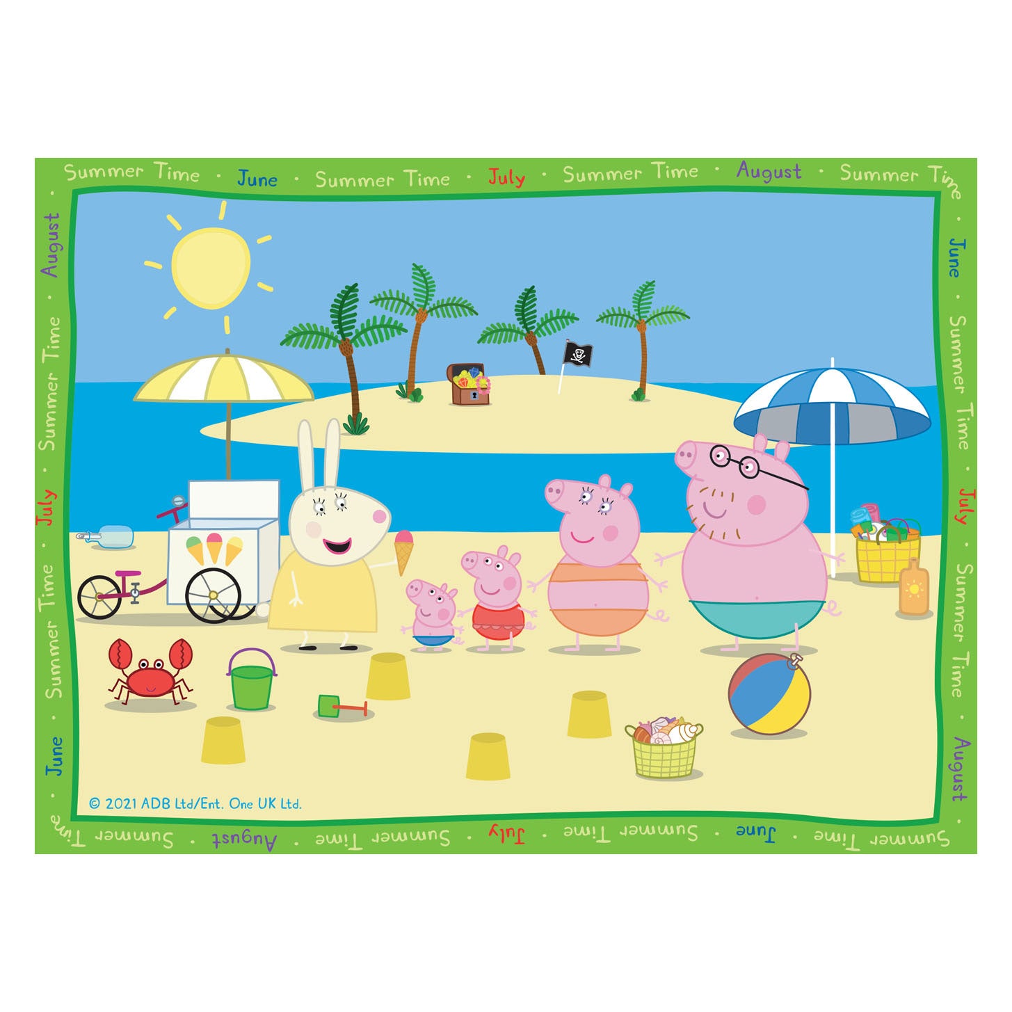 Ravensburger puzzel peppa pig: 4 seizoenen - 12+16+20+24 stukjes