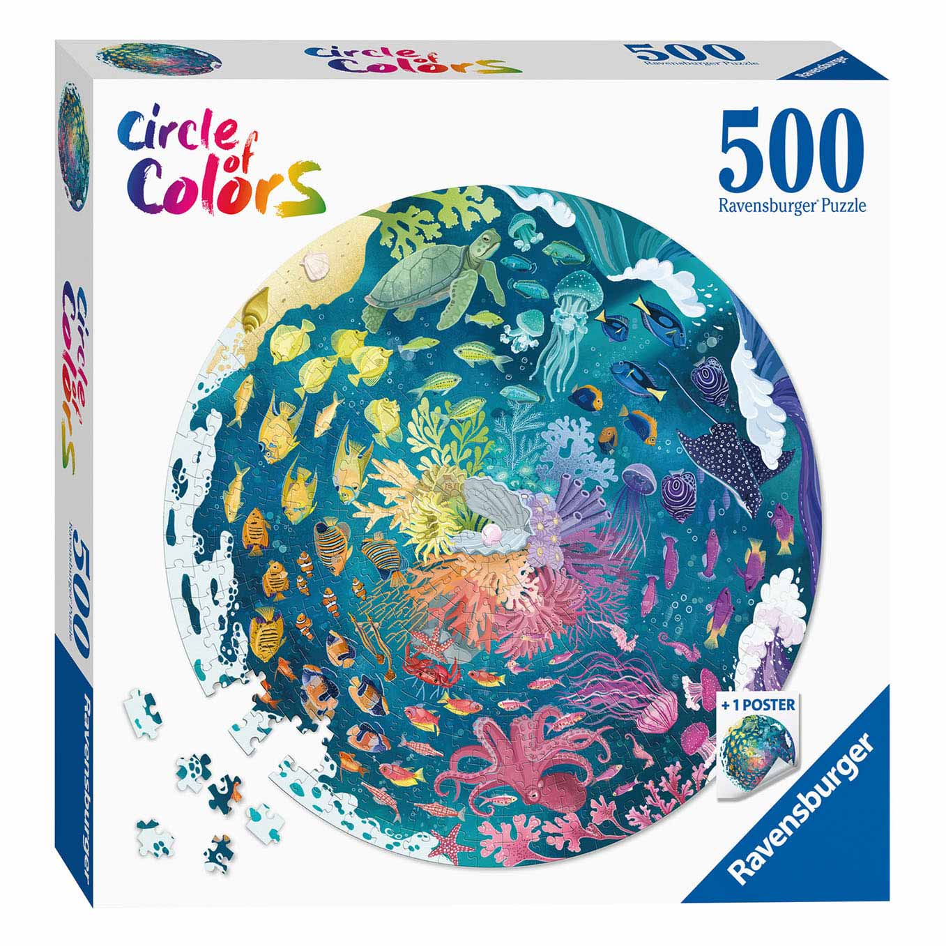 Circle of Colors Puzzels - Oceaan, 500st.