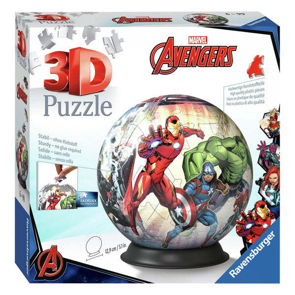 Ravensburger marvel avengers 3d puzzel, 72st.