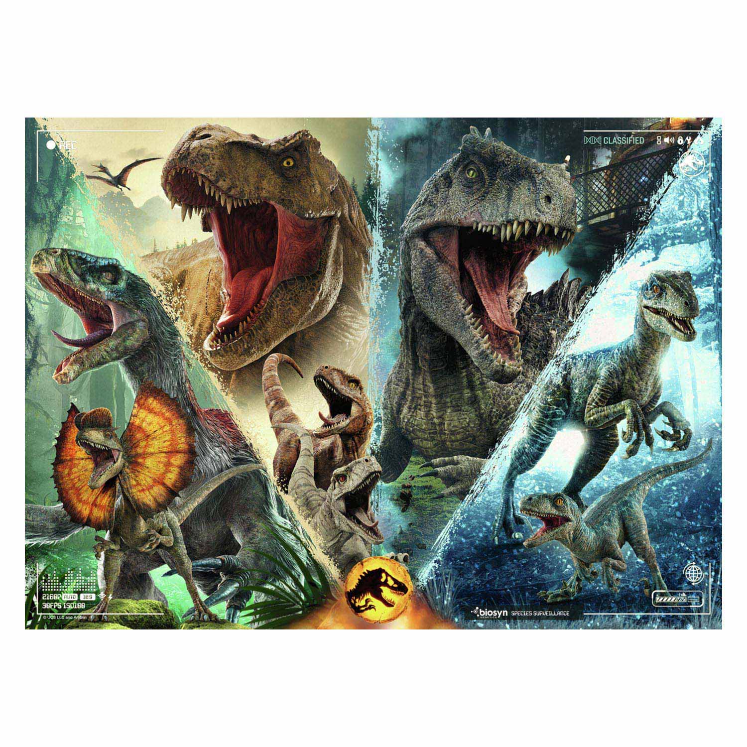 Ravensburger jurassic world dominion legpuzzel xxl 100st.