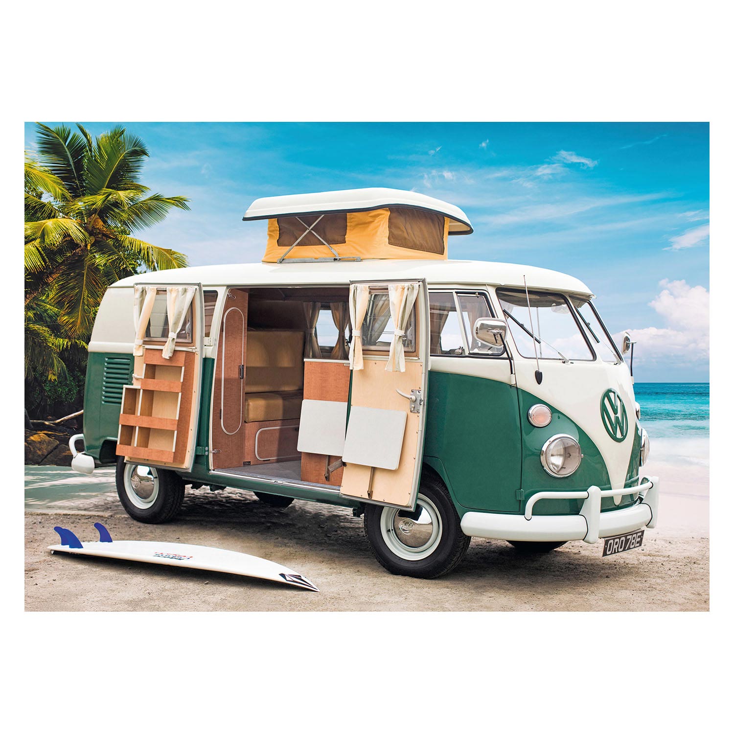 Legpuzzel Volkswagen T1 Camperbus, 1000st.