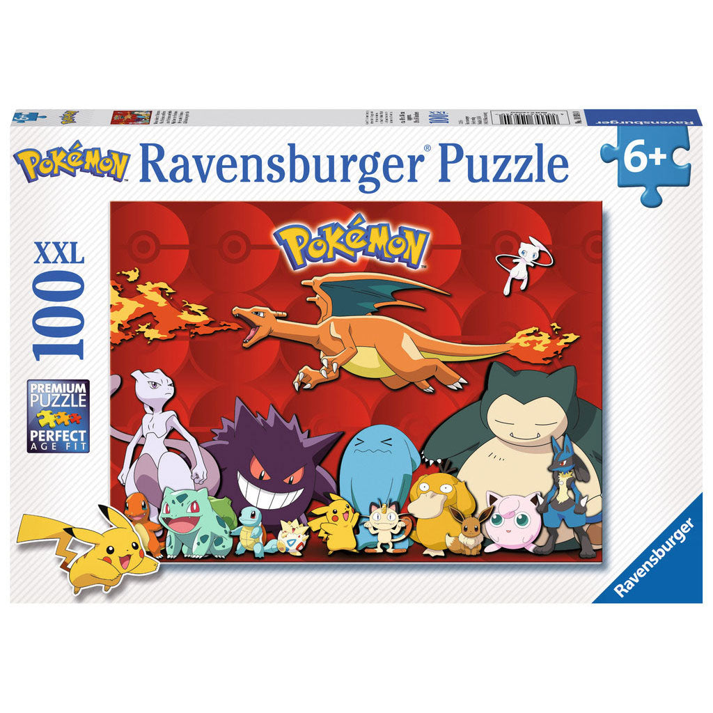 Ravensburger puzzel pokemon - legpuzzel - 100xxl stukjes