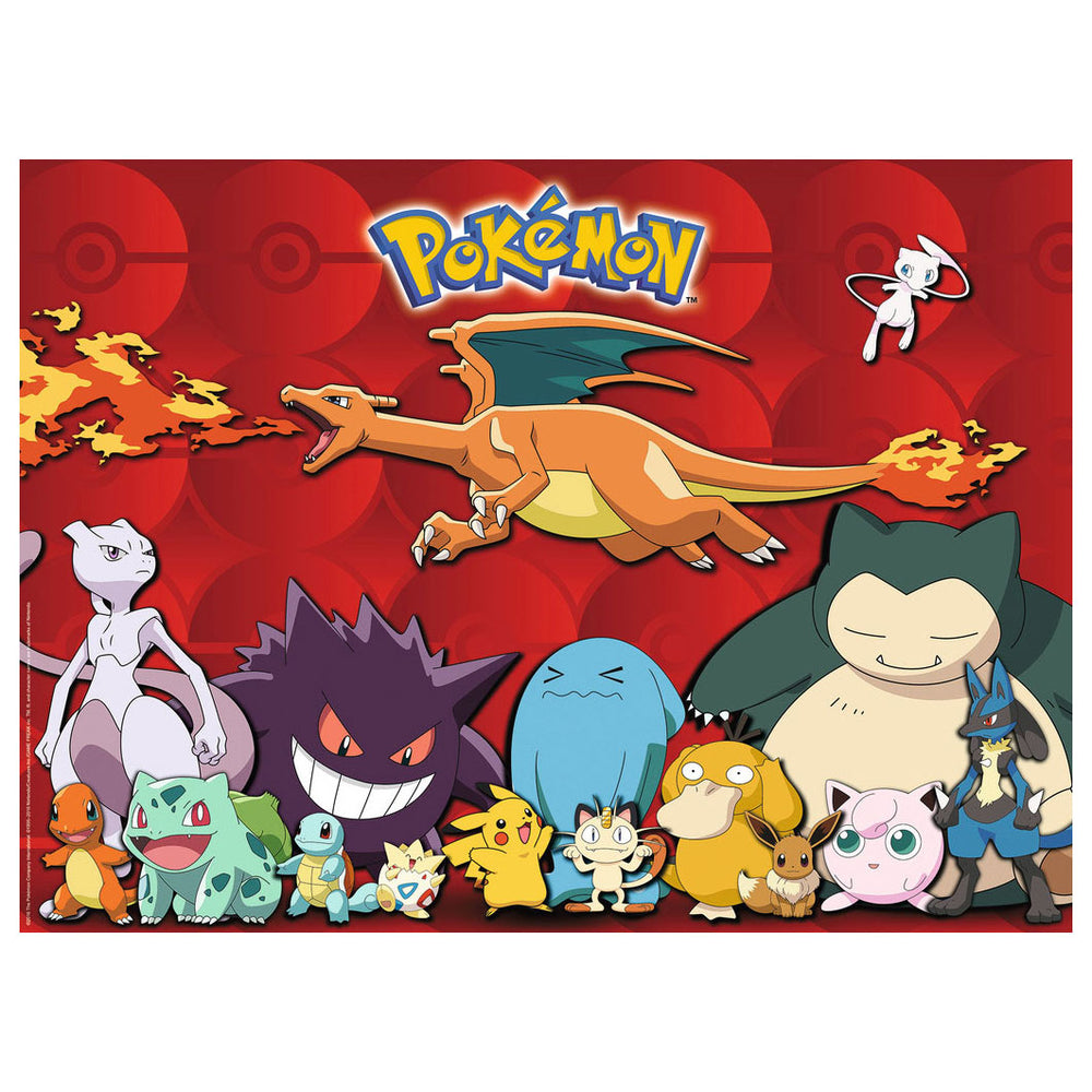 Ravensburger Pokémon Puzzle - Jigsaw Puzzle - 100 XXL Pieces