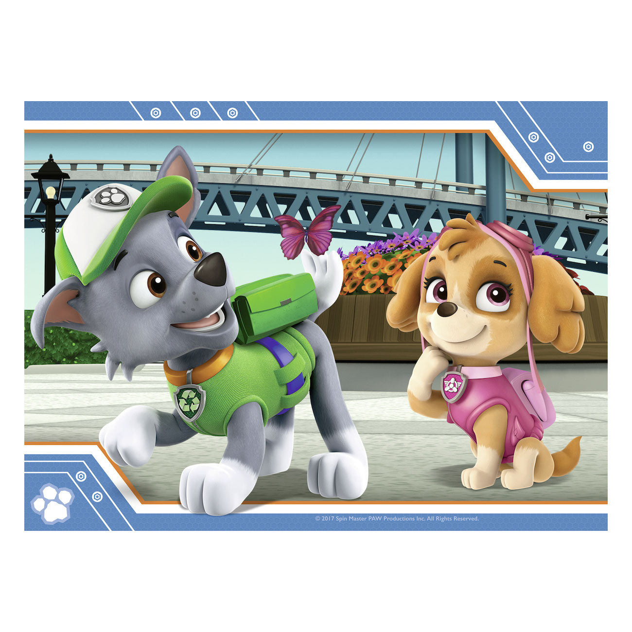 Ravensburger puzzel paw patrol, 4-in-1 elena of avalor