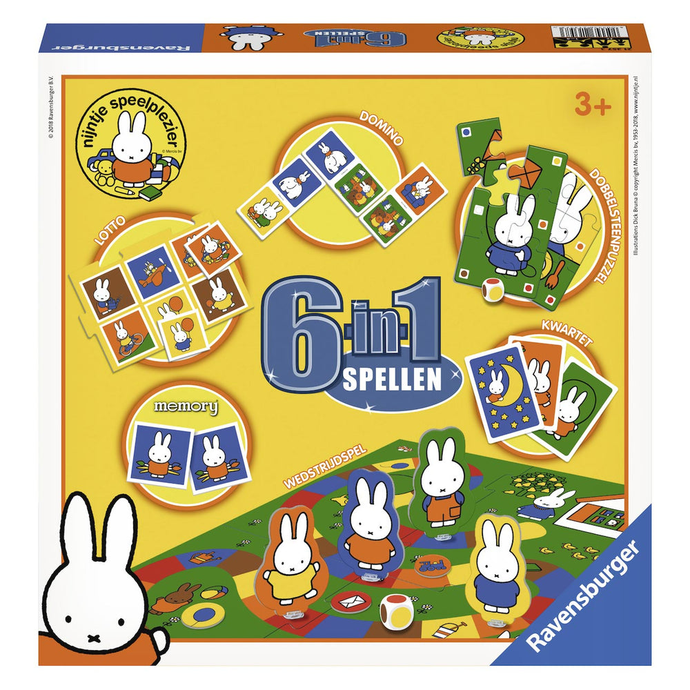 Ravensburger nijntje spellen, 6in1