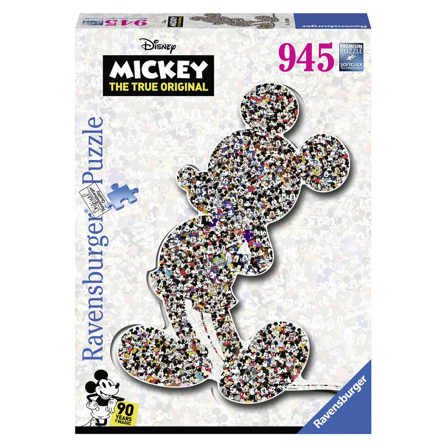 Mickey in de vorm van een verjaardagsfiguur, 945st.