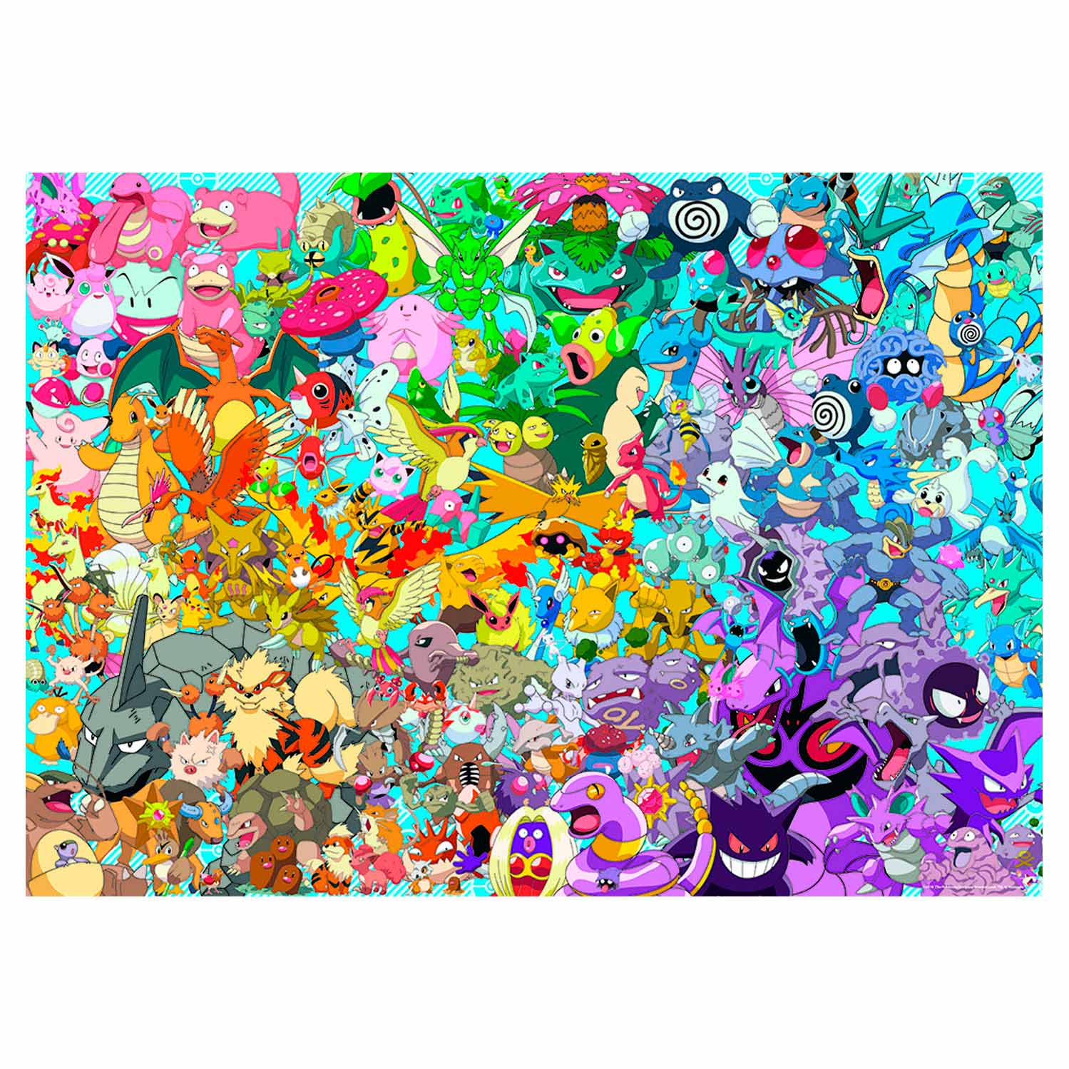 Challenge Puzzel Pokémon, 1000st.