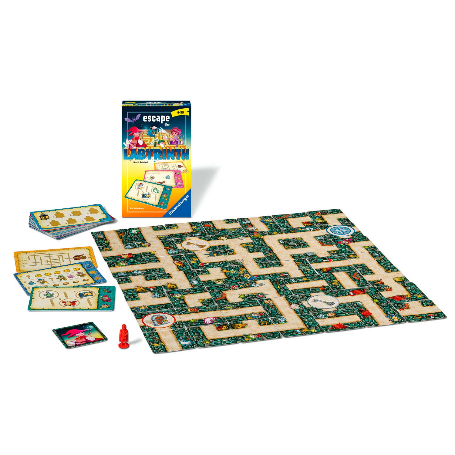 Ravensburger escape the labyrinth - pocketspel