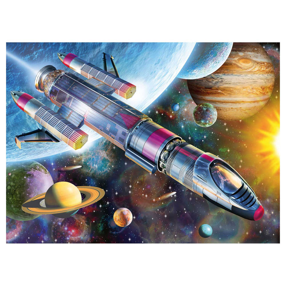 Ravensburger puzzel missie in de ruimte - legpuzzel - 100 stukjes