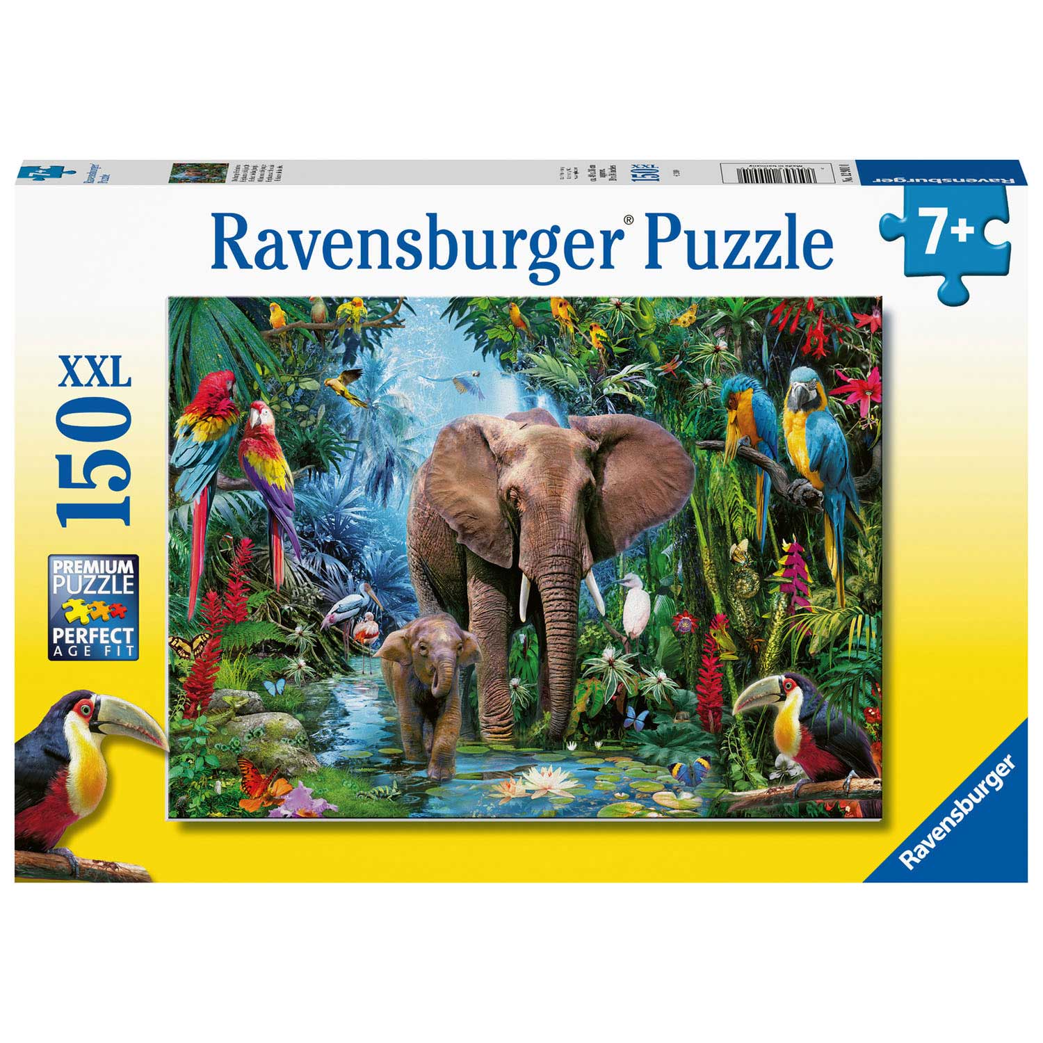 Ravensburger olifanten in de jungle, 150st. xxl