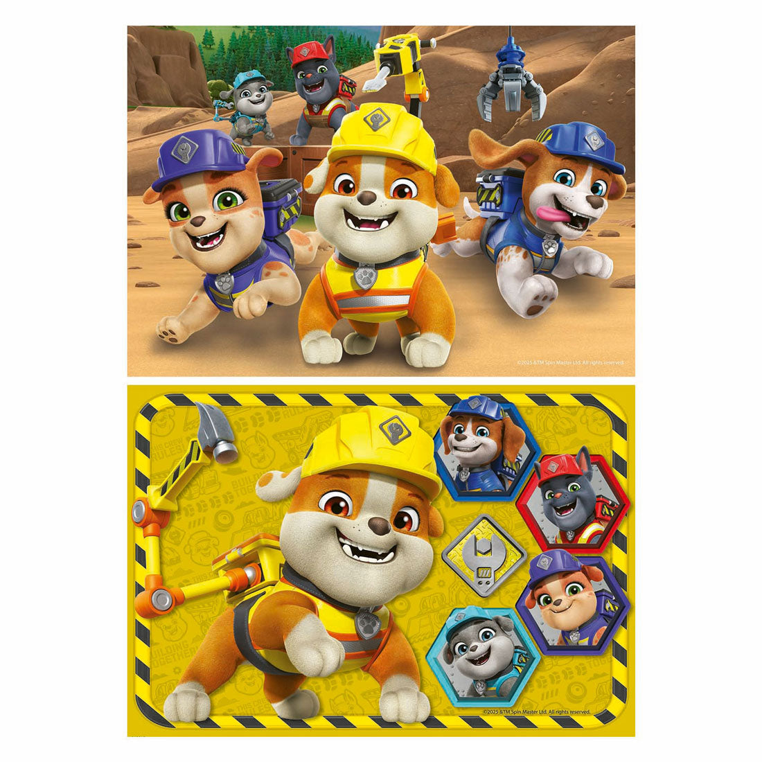 Ravensburger legpuzzel rubble crew - 2x12st.