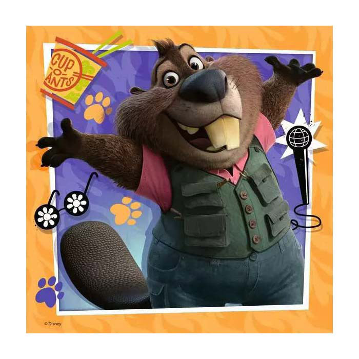 Ravensburger puzzel zootopia 2 3x49st