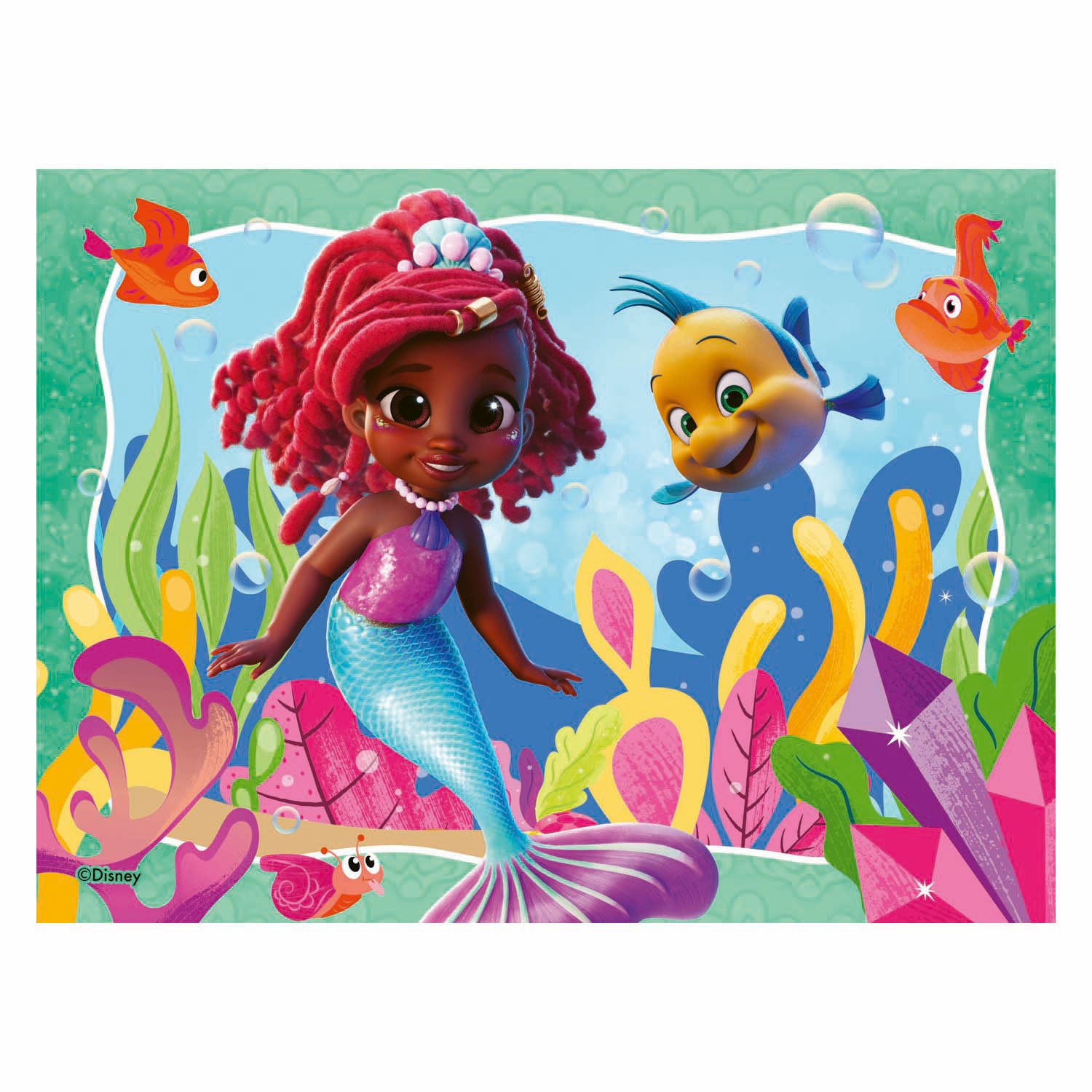 Ravensburger legpuzzel disney junior ariel - 4 puzzels
