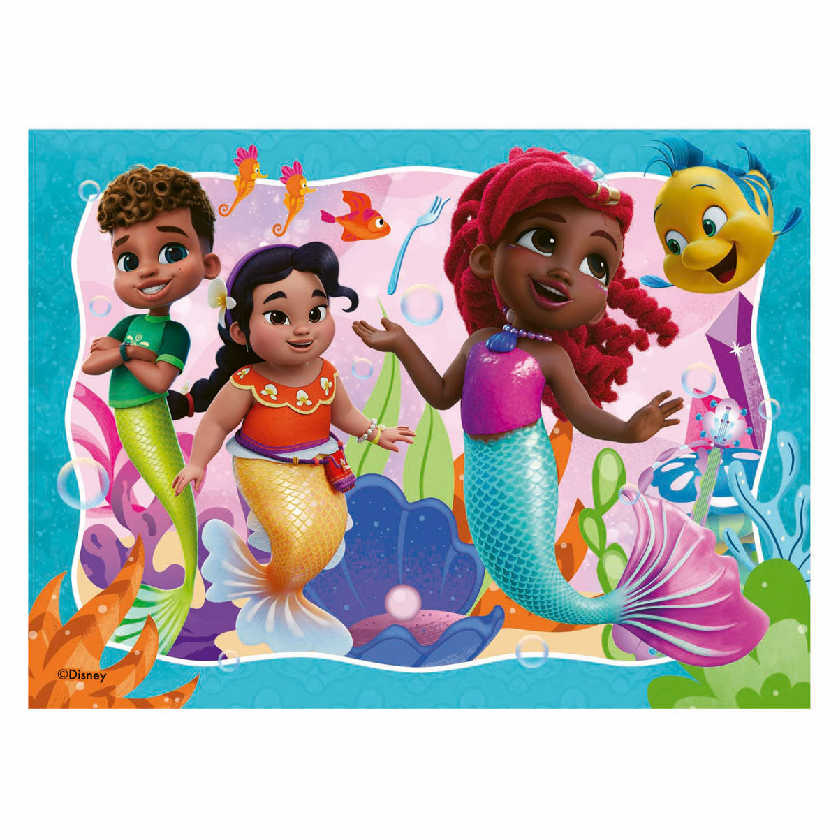 Ravensburger legpuzzel disney junior ariel - 4 puzzels