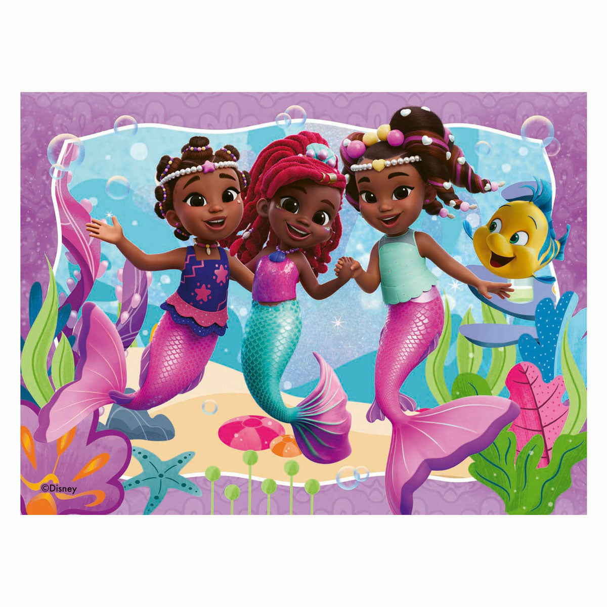 Ravensburger legpuzzel disney junior ariel - 4 puzzels