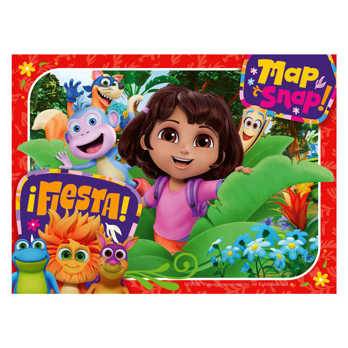 Ravensburger puzzel dora join the adventure! - legpuzzel - stukjes