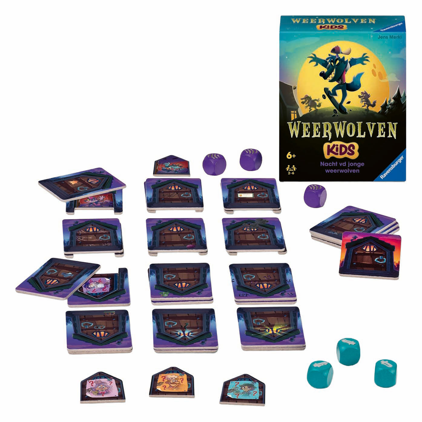 Ravensburger weerwolven kids - nacht van de jonge weerwolven