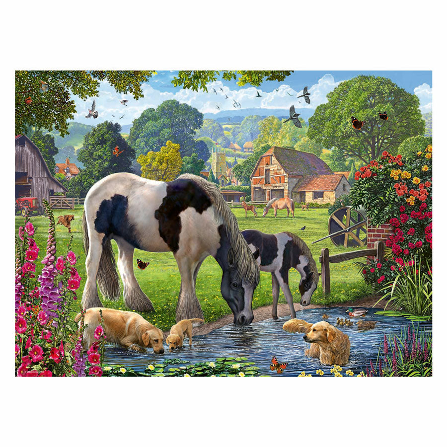 Ravensburger legpuzzel hadlow-pony's - 500st.