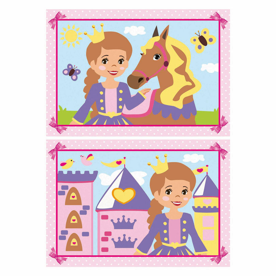 Ravensburger - creart junior - kleine prinsessen
