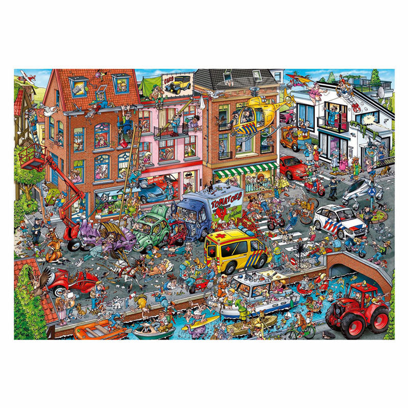 Ravensburger ray's comic series - time travel 3 - modern time - 1000 stukjes legpuzzel