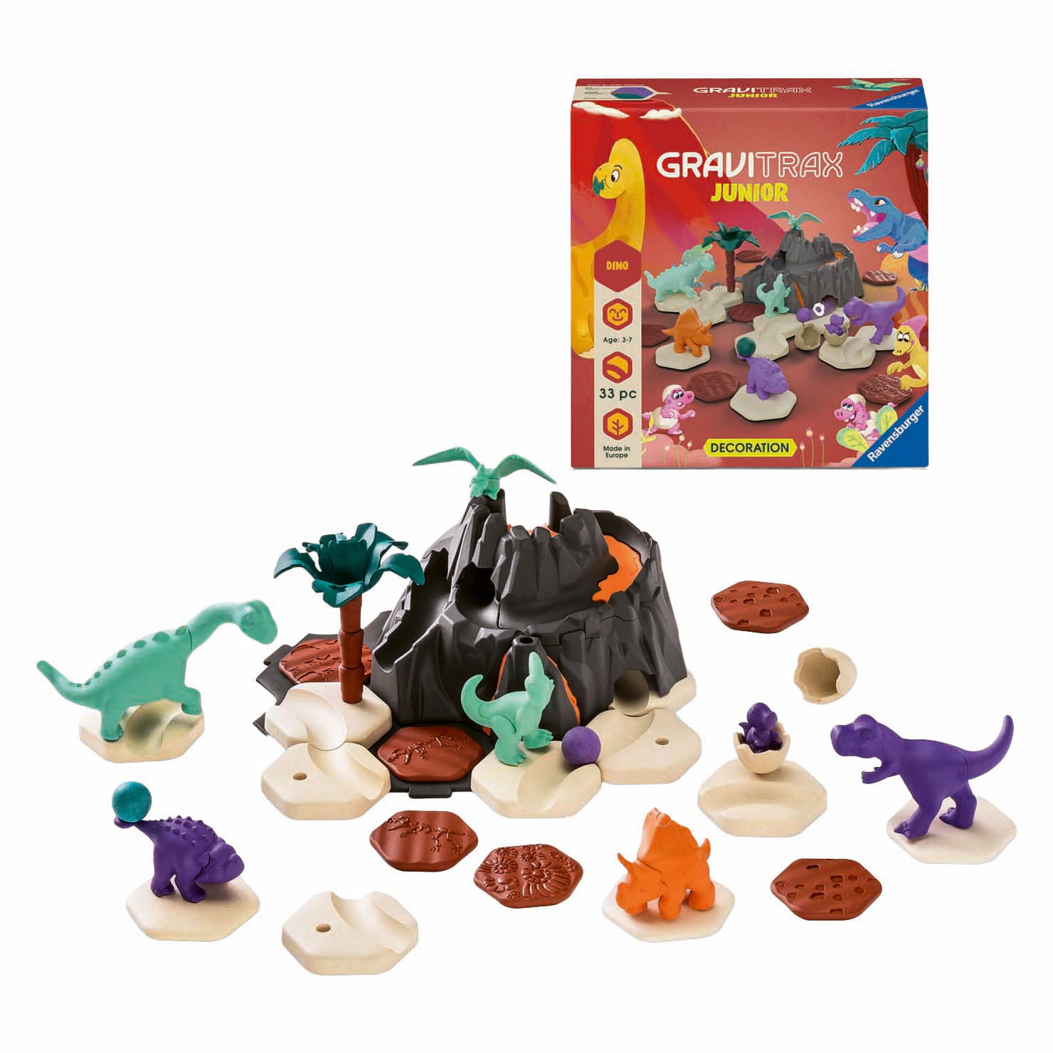 Ravensburger 24587 gravitrax junior - extension dino