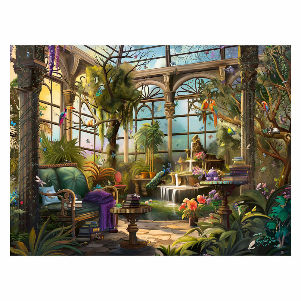 Ravensburger legpuzzel de kas - 1500st.