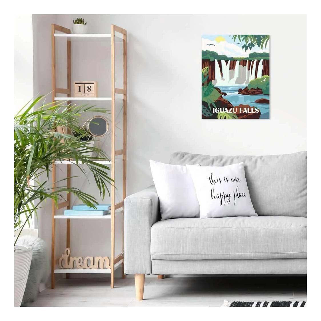 Ravensburger creart schilderen op nummer - iguazu watervallen