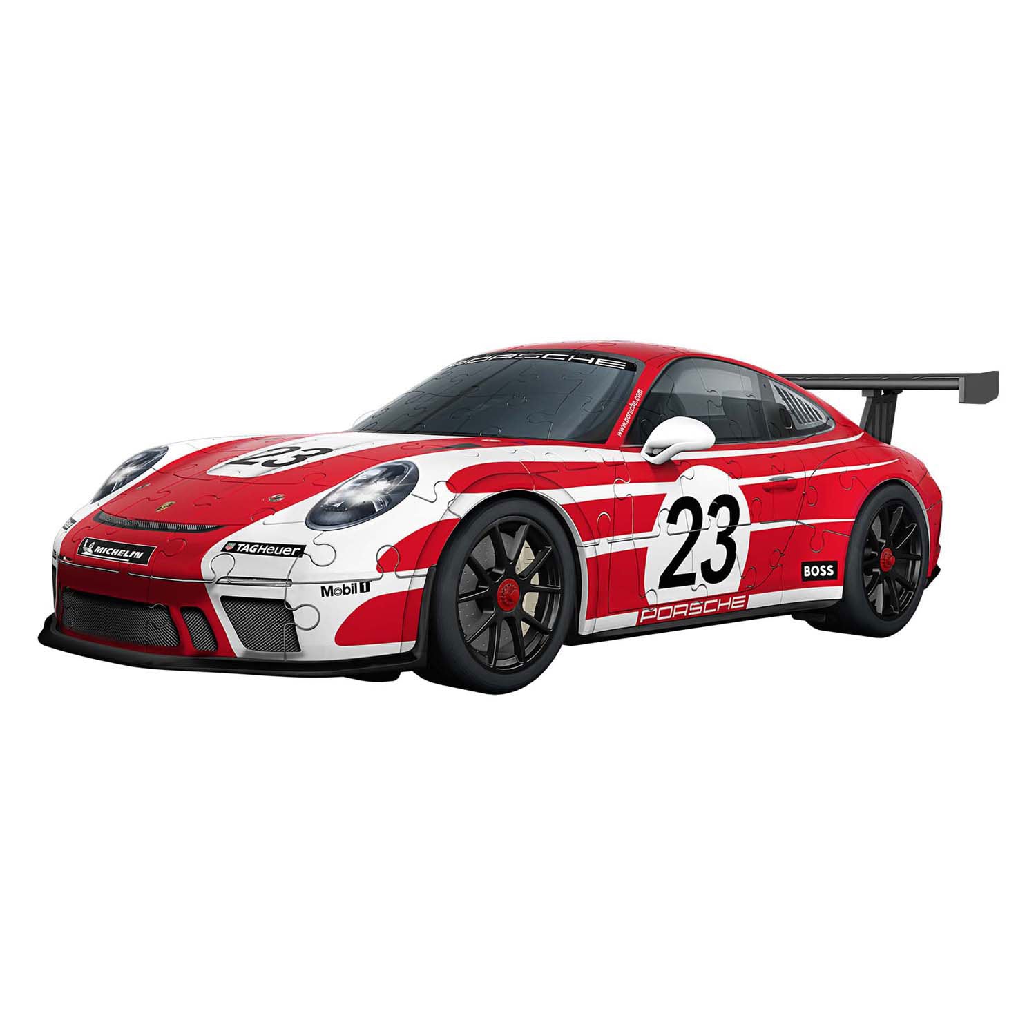 Ravensburger 3d puzzel iconics porsche 911 salzburg editie - 154st.