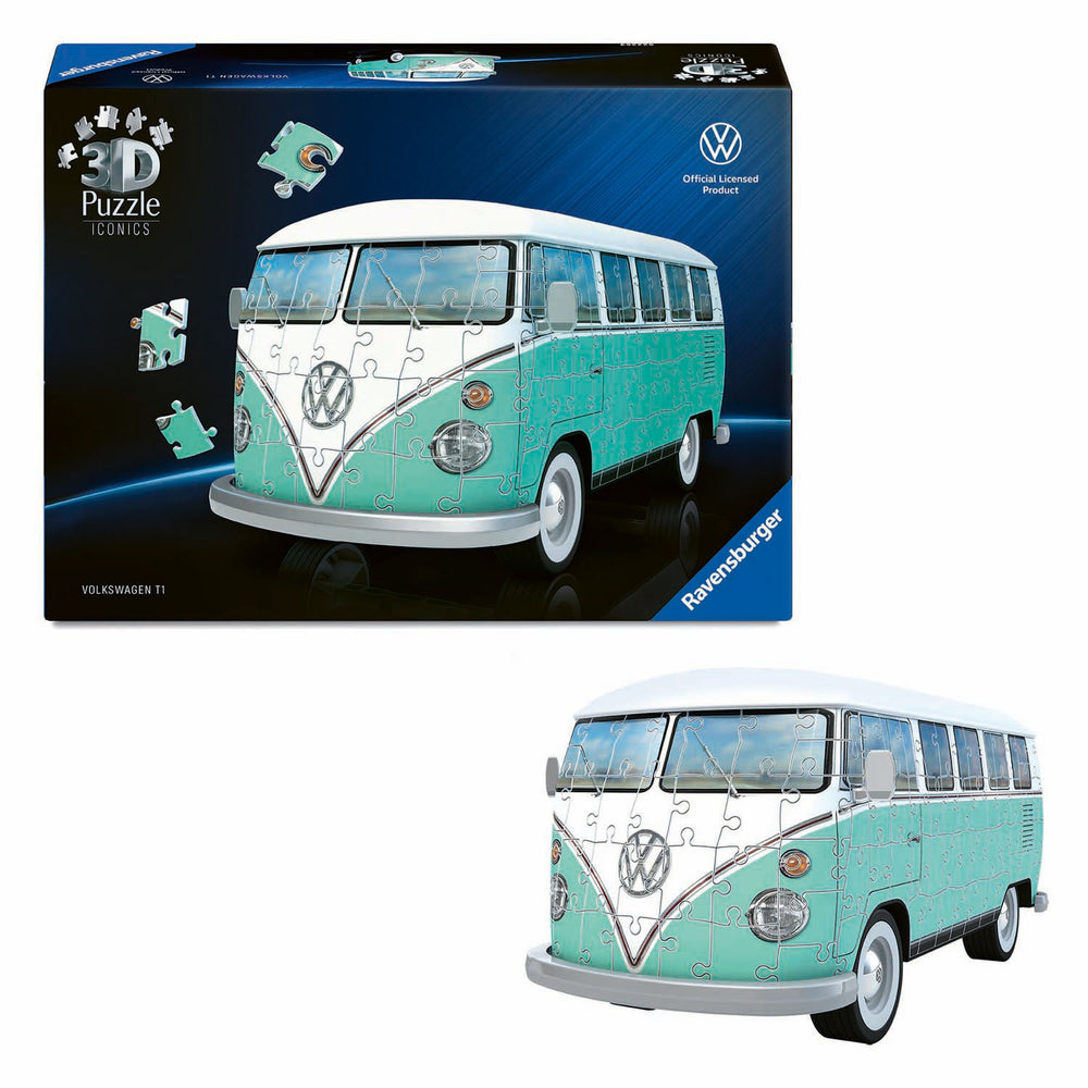 Ravensburger 3d puzzel iconics volkswagen t1 - 185st.