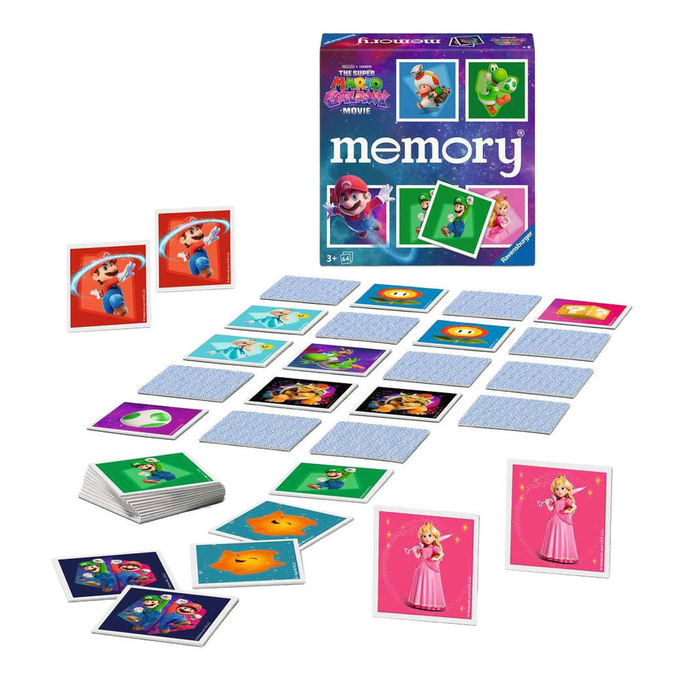 Ravensburger – memory® super mario – gezelschapsspel