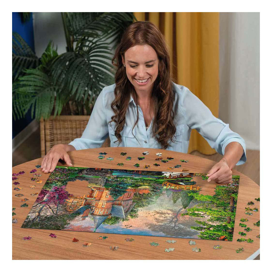 Ravensburger – terracotta mansion – legpuzzel – 1000 stukjes