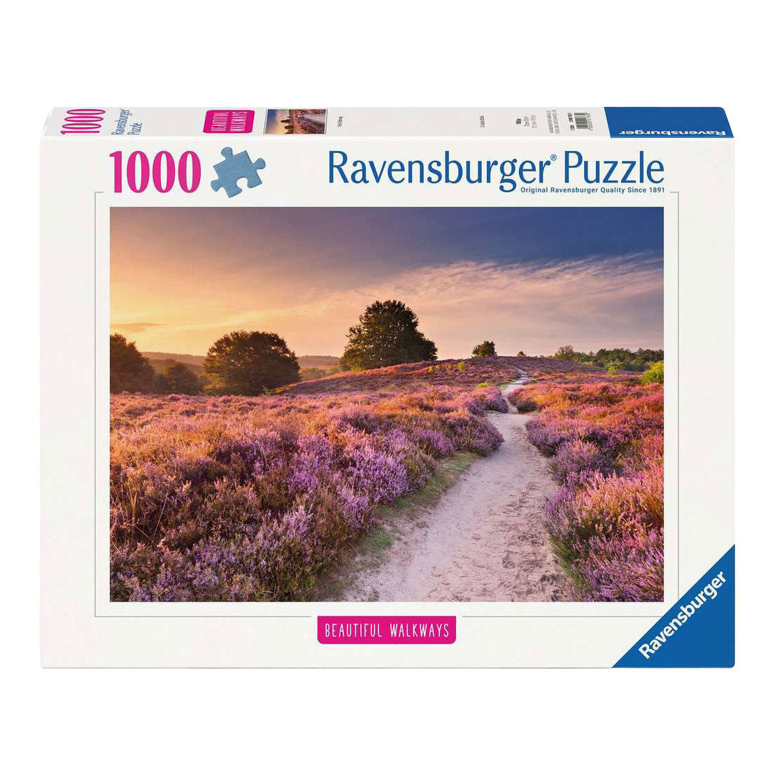 Ravensburger legpuzzel pink pathway - 1000st.