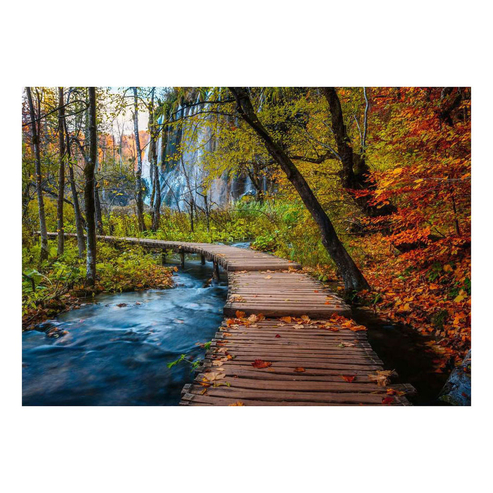 Ravensburger puzzel autumnal wood trail 1000 stukjes