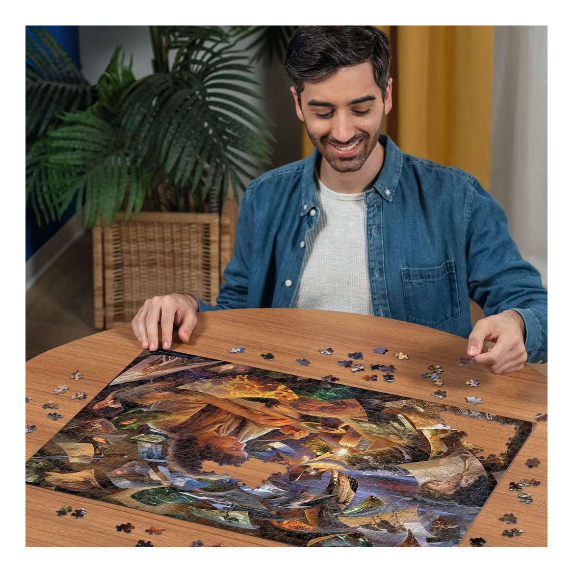Ravensburger legpuzzel lotr frodo's journey - 1000st.