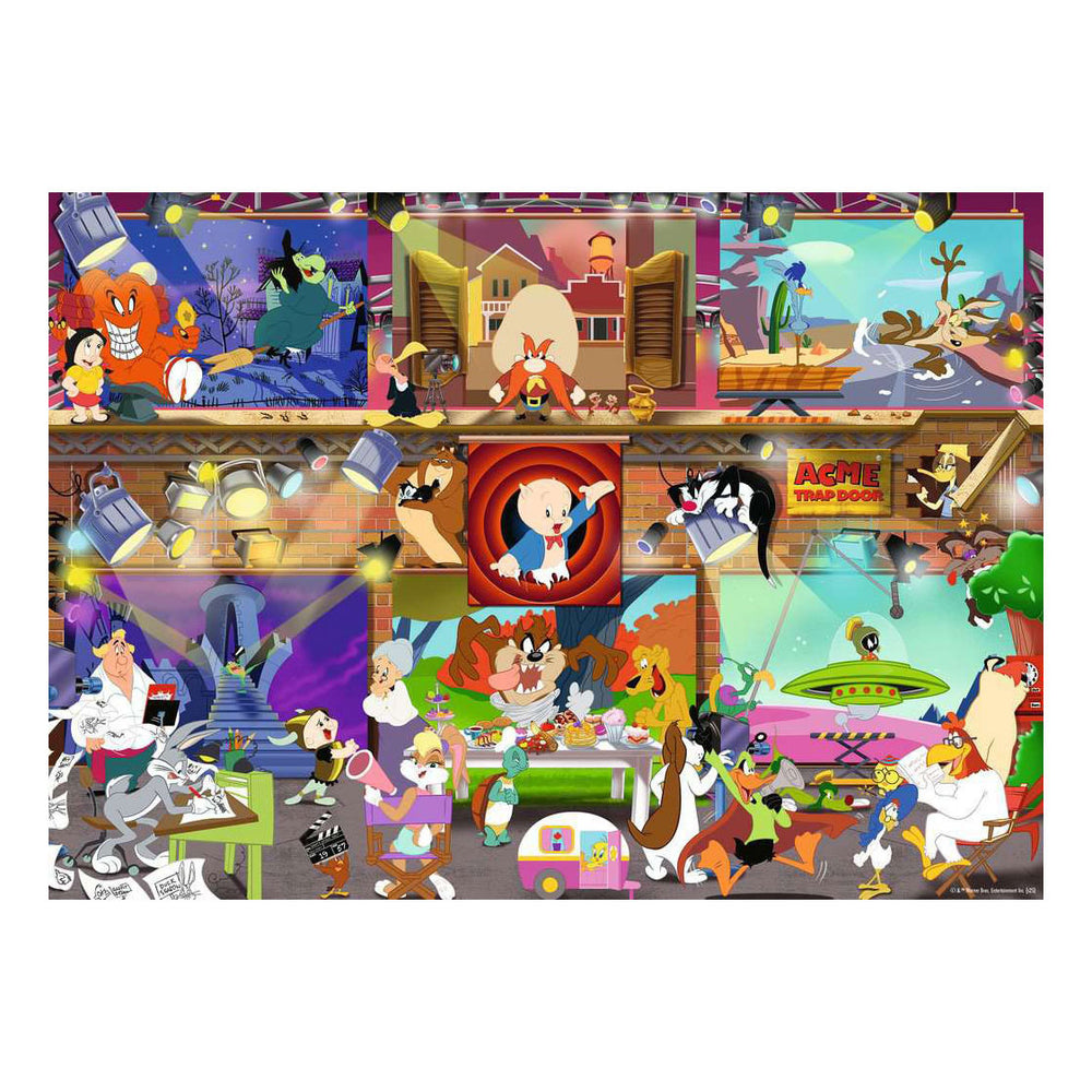 Ravensburger legpuzzel looney tunes studio - 1000st.