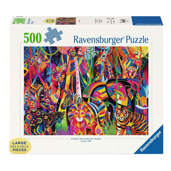 Ravensburger – jeweled jungle – legpuzzel – 1000 stukjes