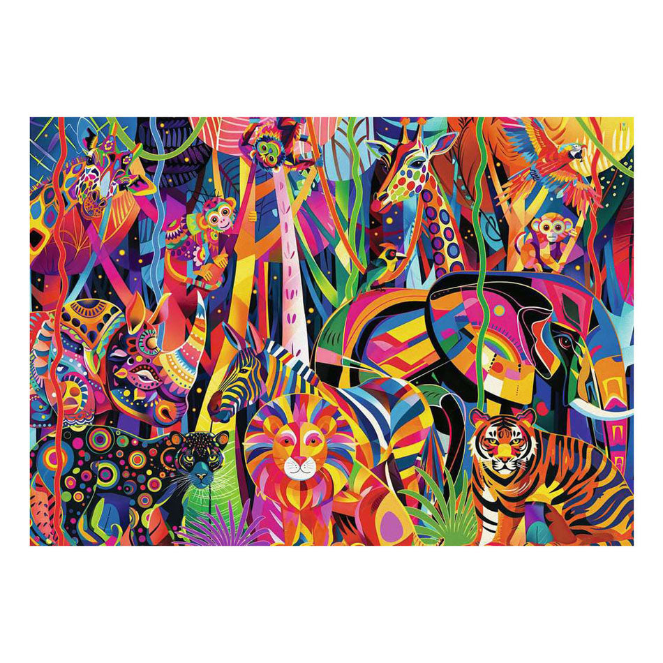 Ravensburger – jeweled jungle – legpuzzel – 1000 stukjes