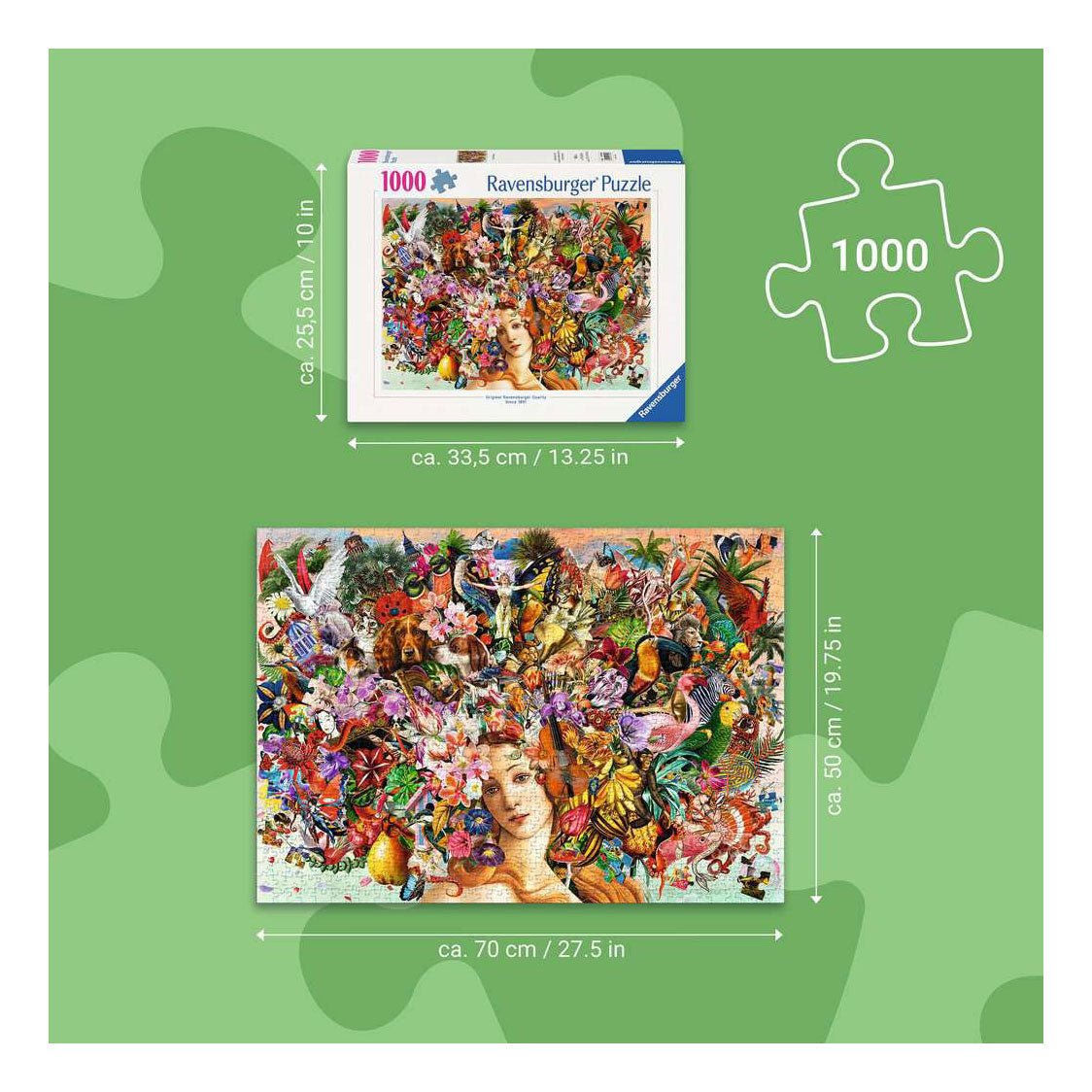 Ravensburger legpuzzel puzzle passion - 1000st.