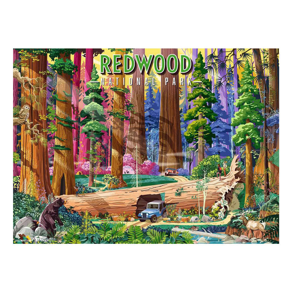 Ravensburger – redwood national park – legpuzzel – 500 stukjes