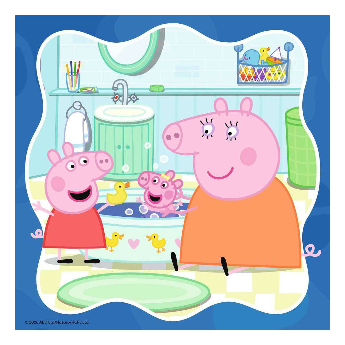 Ravensburger puzzel peppa pig 3x49pcs
