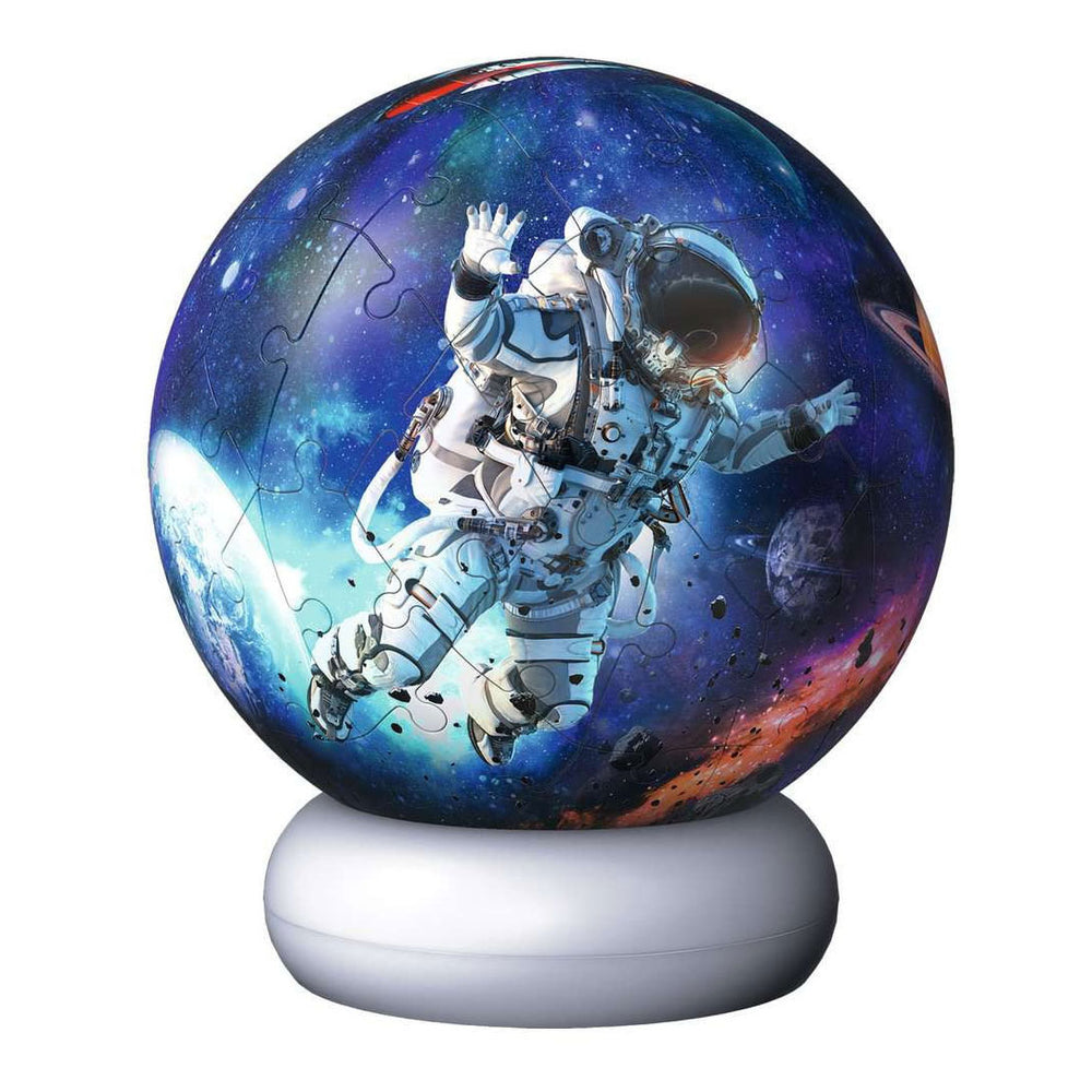 Ravensburger 3d puzzle nightlight astronauts in space