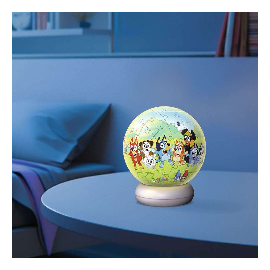 Ravensburger 3d puzzel nachtlamp bluey - 73st.